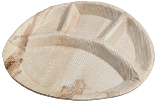 12' 4-CP Round Plate 100 Pack